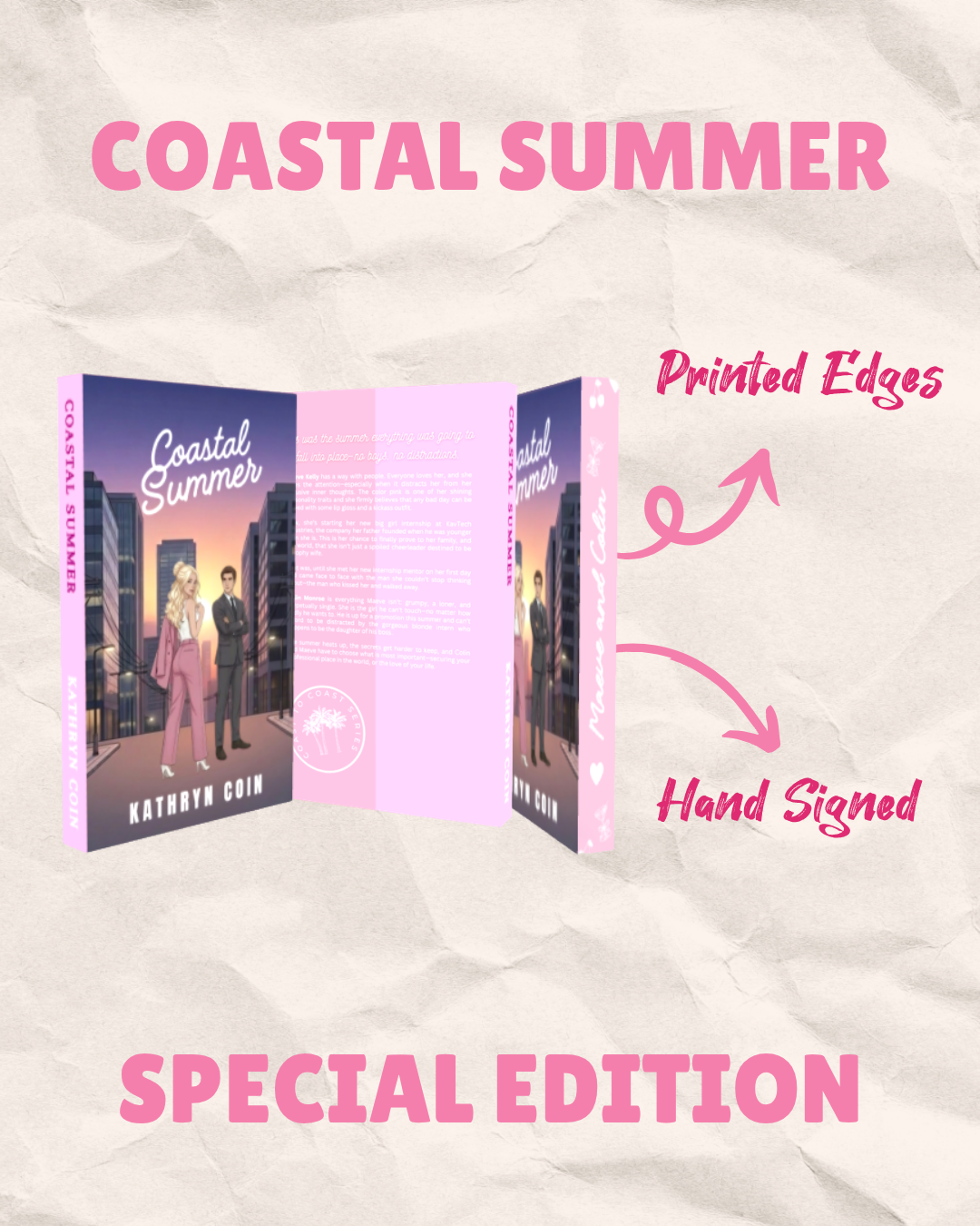 Coastal Summer PRE ORDER (Signed, Printed Edges, Character Cover)