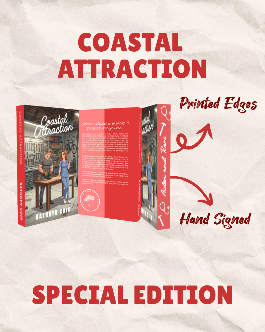 Coastal Attraction PRE ORDER (Signed, Printed Edges, Character Cover)