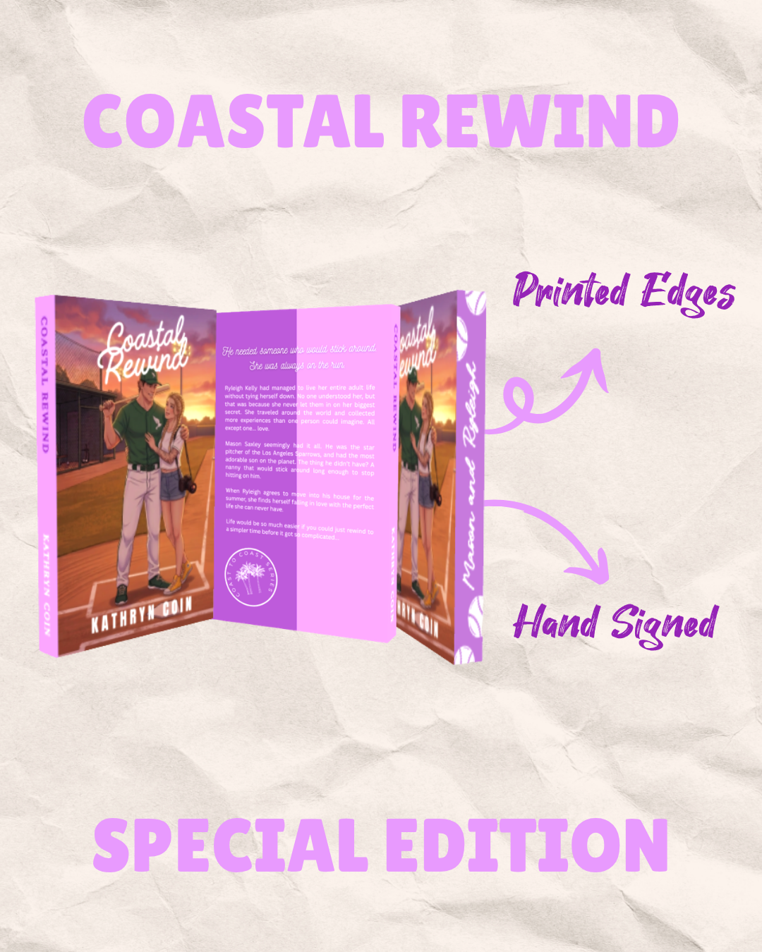 Coastal Rewind PRE ORDER (Signed, Printed Edges, Character Cover)